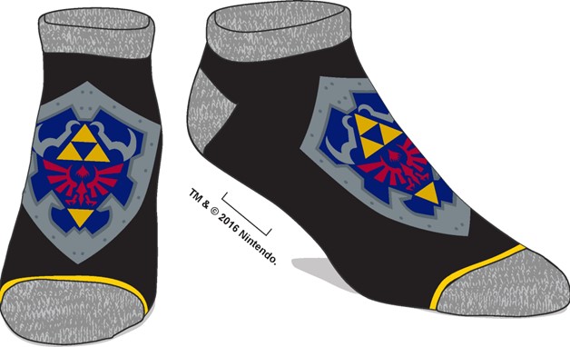 The Legend of Zelda: Chaussettes de cheville Zelda Shield