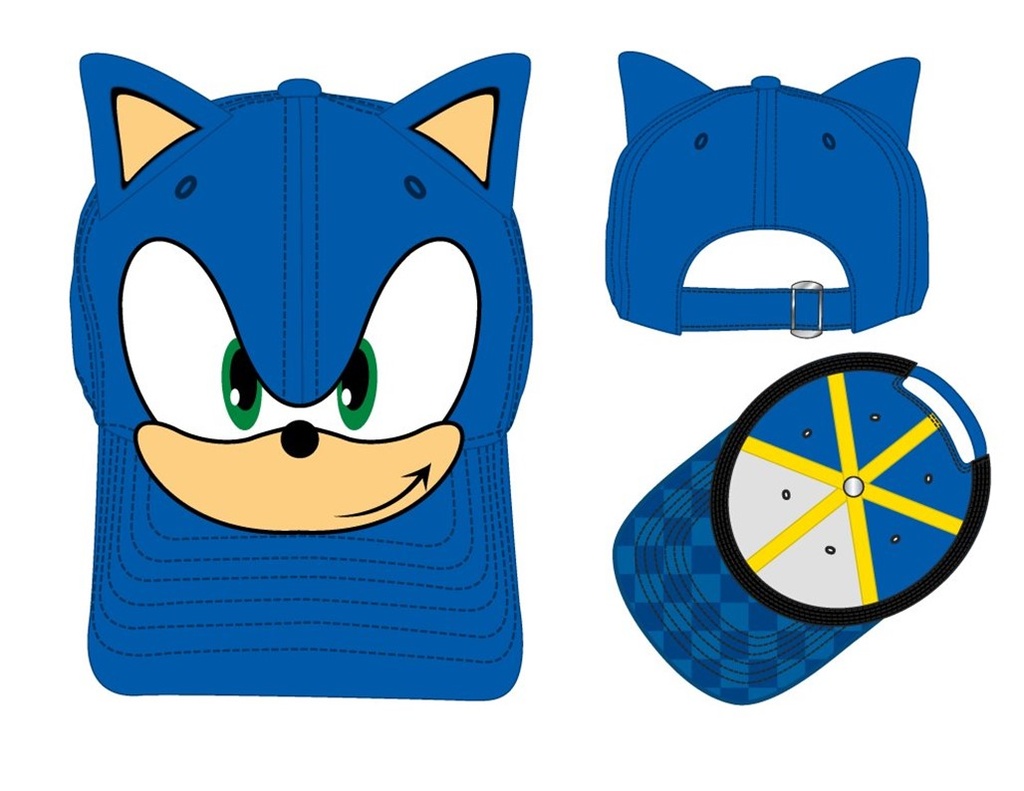 Sonic Cosplay Hat with Ears