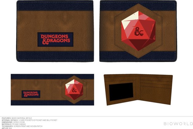 Dungeons And Dragons Bifold Wallet