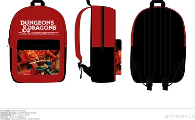 Dungeons And Dragons Classic Cover Backpack