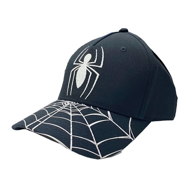Spiderman Logo Black Cap