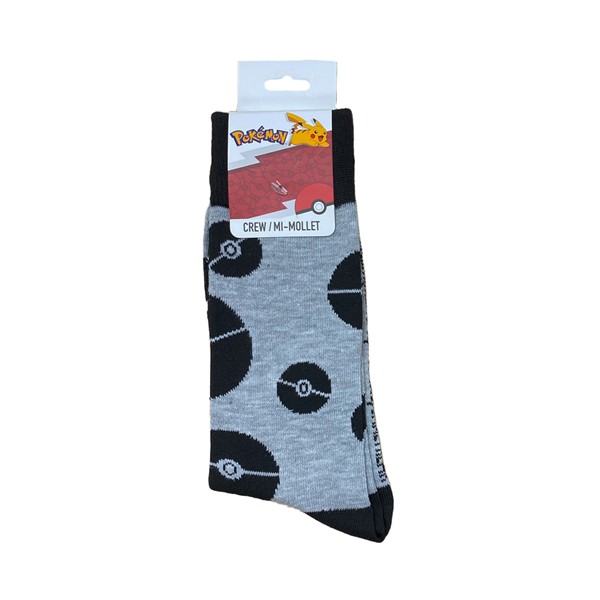Chaussettes Homme Pokeball AOP Gris