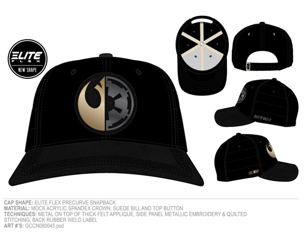 Star Wars Rebel Alliance, Galactic Empire Split Symbol Cap