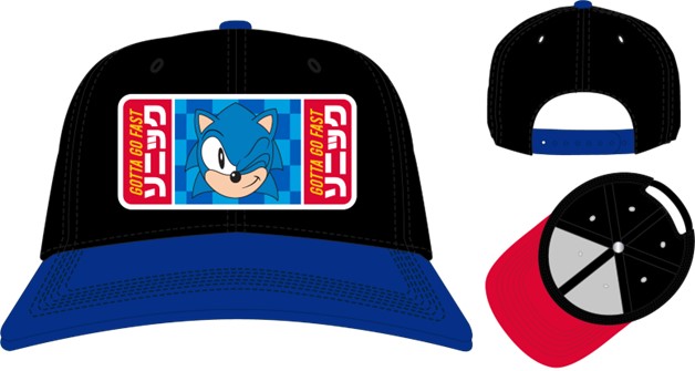 Casquette Sonic Gotta Go Fast Snapback