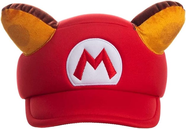 Chapeau Mario Tanooki Rouge