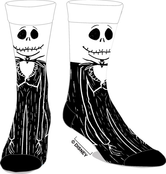 The Nightmare Before Christmas Jack 360 Chaussettes Homme