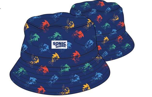Chapeau Bob Sonic AOP Enfant