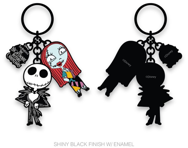 The Nightmare Before Christmas: Jack & Sally Keychain
