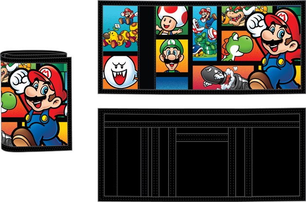 Mario Boys Panel Wallet