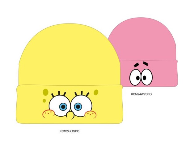 SpongeBob Squarepants: Patrick & SpongeBob Beanie 2 Pack