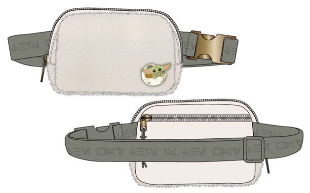 Star Wars: Grogu Sherpa Belt Bag