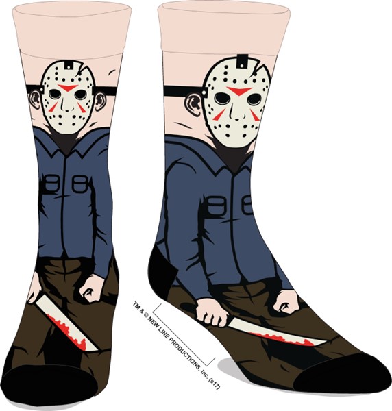 Friday the 13th: Jason 360 Crew Socks