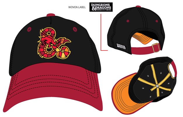 Dungeon & Dragons : Honor Among Thieves Logo Casquette noire