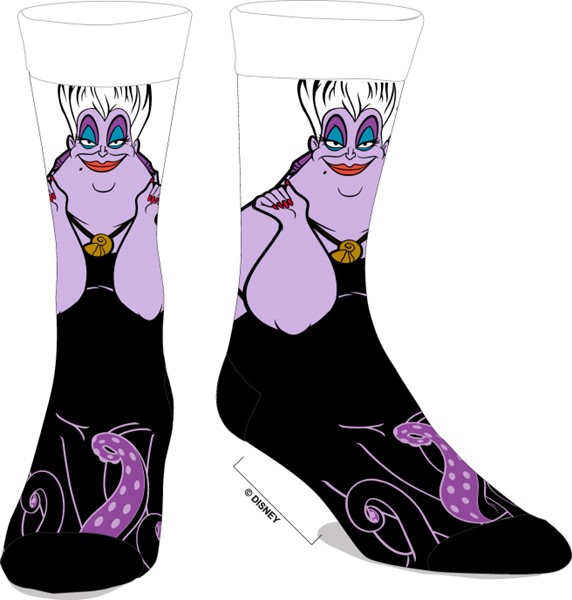 Disney Ursula 360 Crew Socks