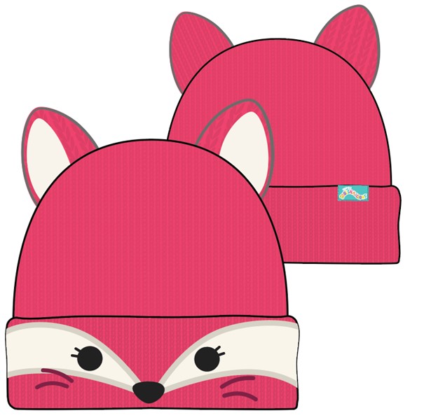 Squishmallows - Fifi the Fox 3D Girls Beanie