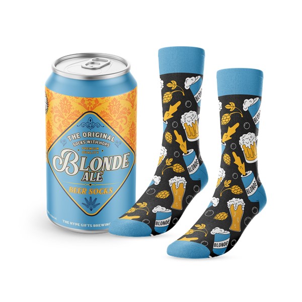 Chaussettes Blonde Ale en boîte pour hommes