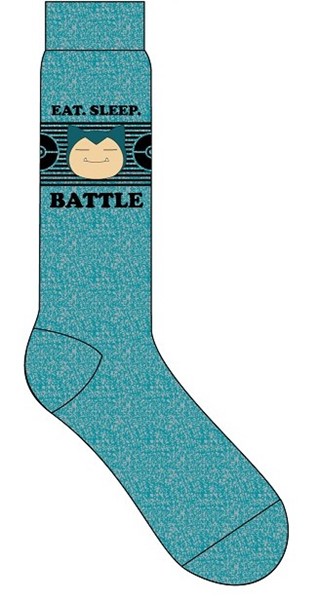 Chaussettes Snorlax Green pour hommes