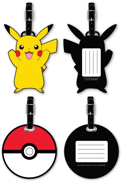 Pokémon: Pikachu Luggage Tag - 2pc