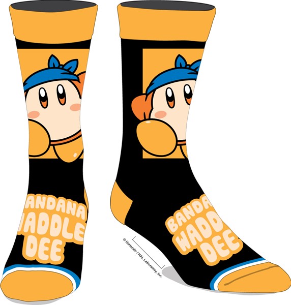 Kirby- Bandana Waddle Dee Chaussettes
