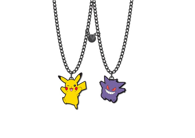 Pokémon: Pikachu & Gengar Best Friend Necklace