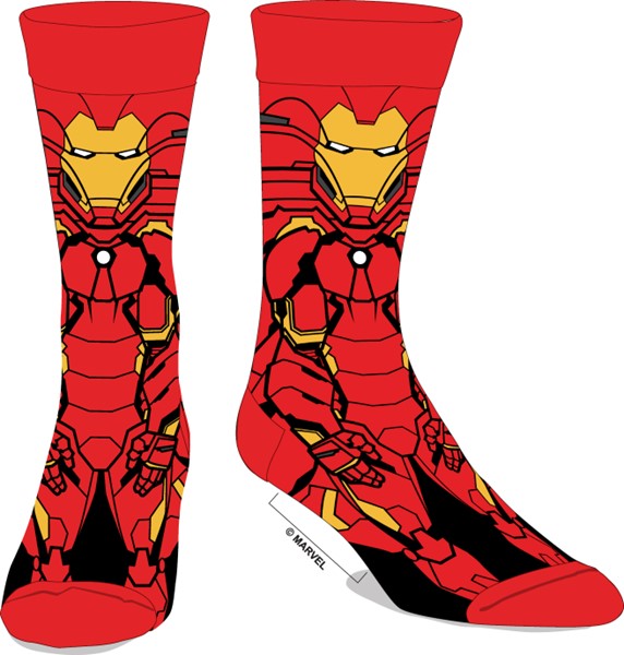 Marvel: Iron Man Chaussettes courtes 360