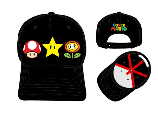 Super Mario: Power up Icons Hat