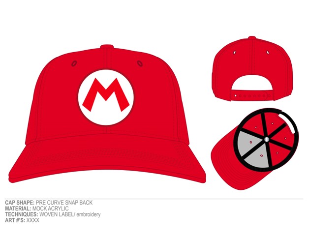 Super Mario Red Snapback