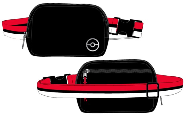 Pokémon- Pokeball Noir Bumbag