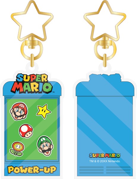 Super Mario Characters Keychain