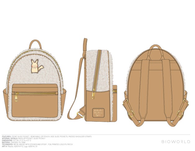 Pokémon: Pikachu Sharpa Mini Backpack