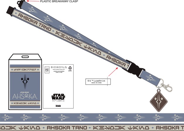 Star Wars: Ashoka Tano Lanyard