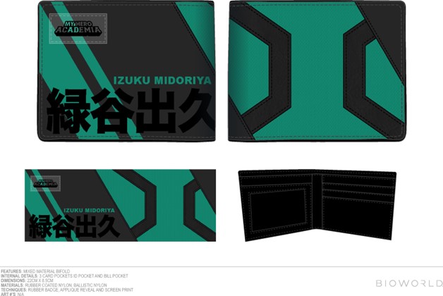 My Hero Academia : Portefeuille Izuku Midoriya