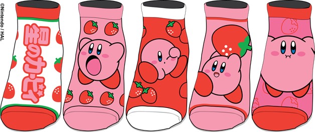 Chaussettes Femme Kirby Strawberry 5 paires
