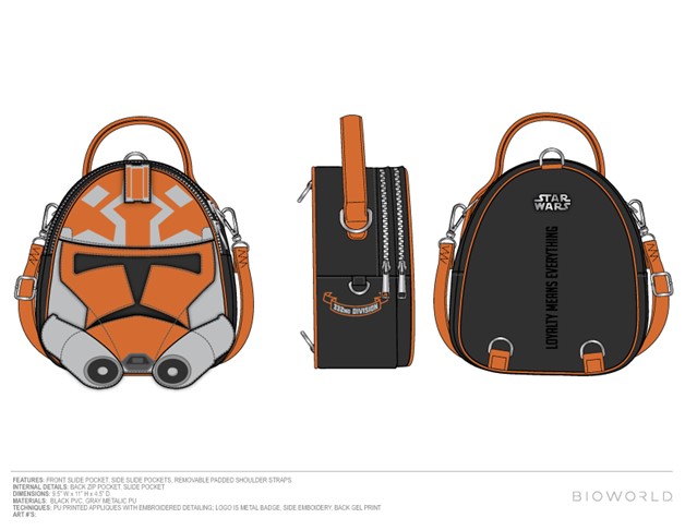 Star Wars - Mini sac à dos Trooper orange