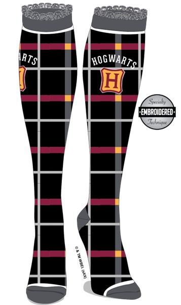 Harry Potter: Hogwarts Plaid Chaussettes à genoux