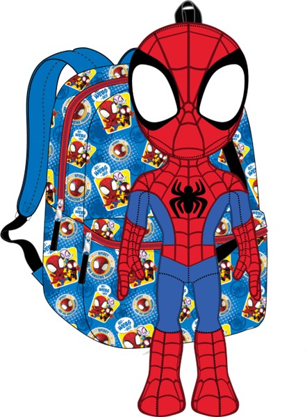 Spiderman Plush 12"" Backpack