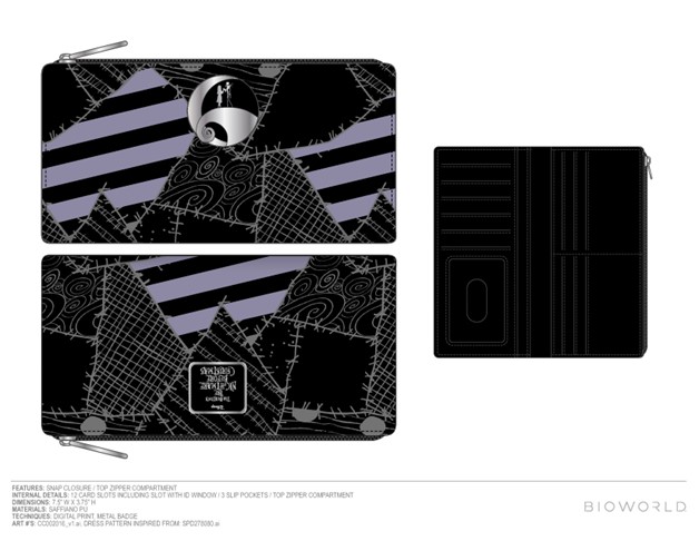 The Nightmare Before Christmas: Jack & Sally Wallet