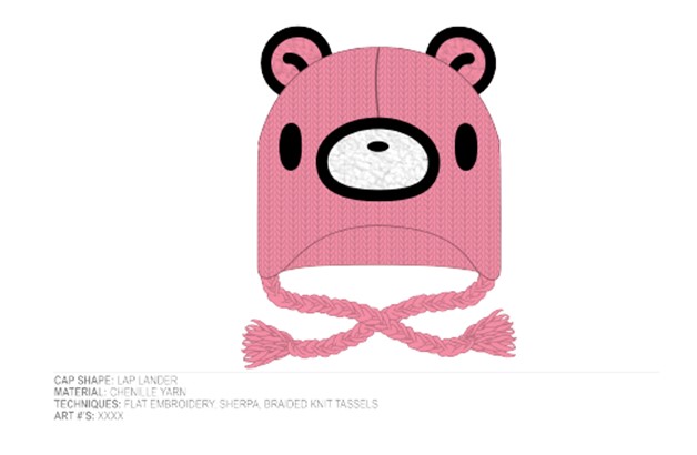 Gloomy Bear Sharpa Laplander Hat