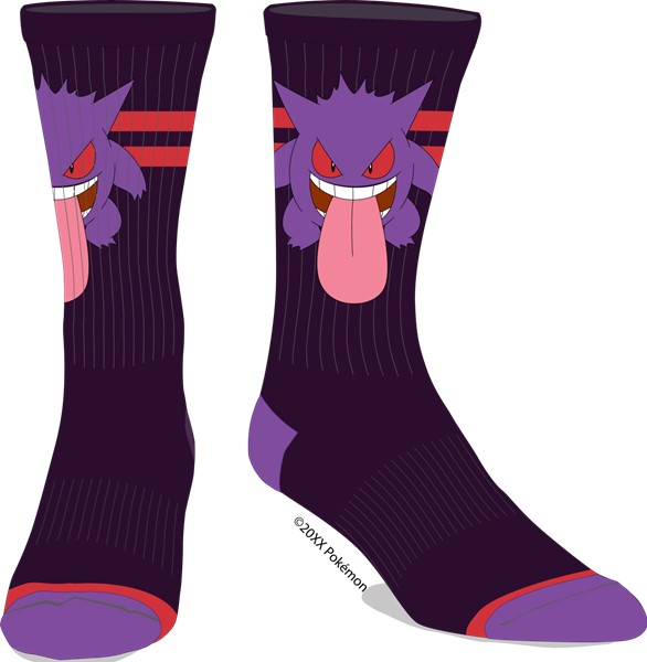 Pokémon : Gengar Tongue Out Chaussettes