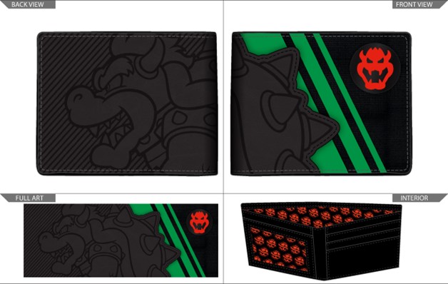 Bowser Black Wallet