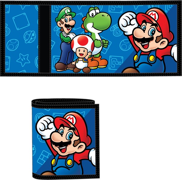 Mario Kids Trifold Wallet