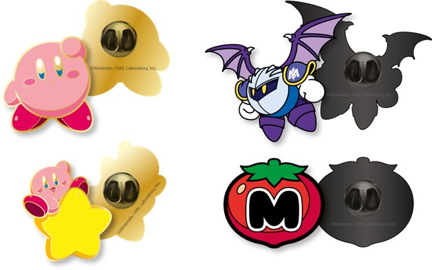 Kirby Lapel Pin Set 4 Pieces