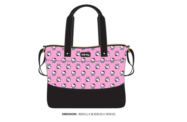 Hello Kitty Pink Nylon Tote