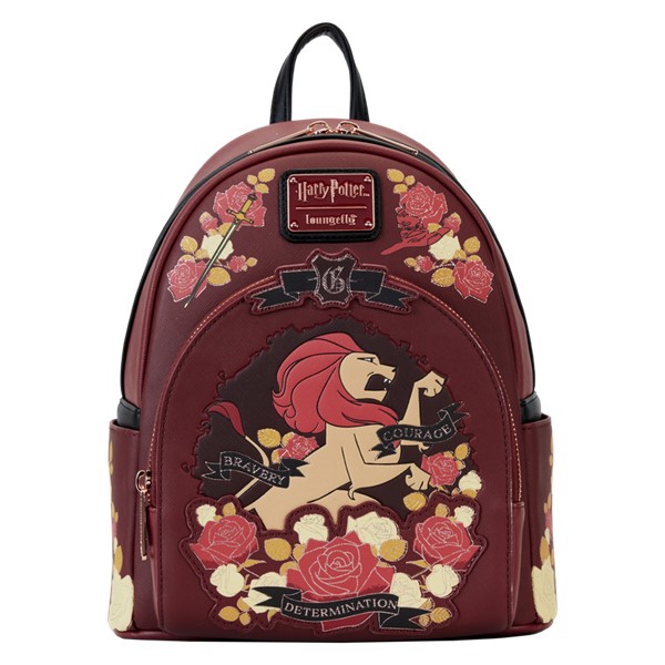 Harry Potter Gryffindor House Floral Mini Backpack