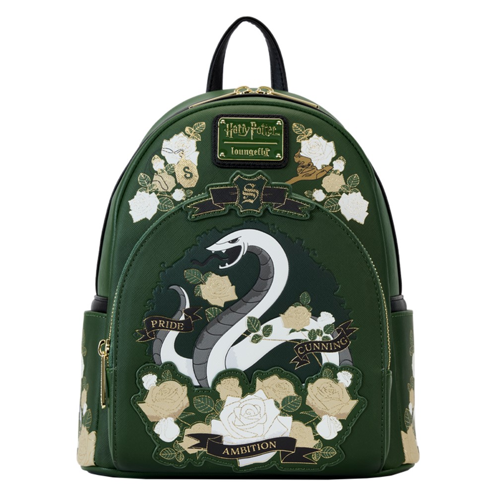 Mini sac à dos Serpentard de la maison Harry Potter