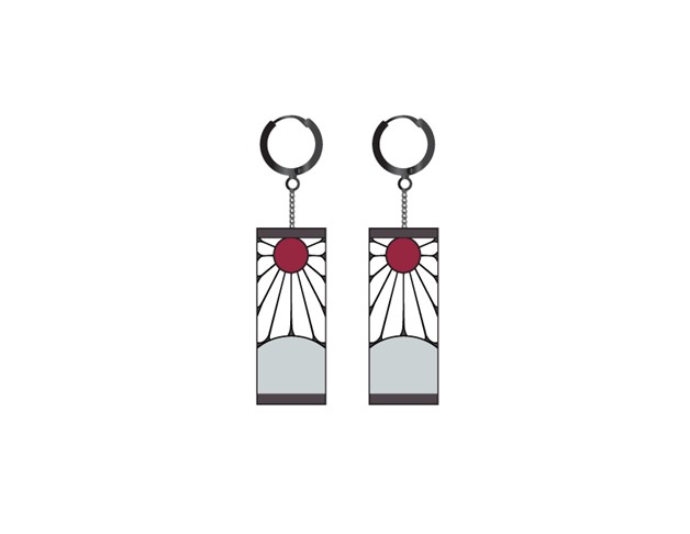 Demon Slayer: Tanjiro Cosplay Earrings