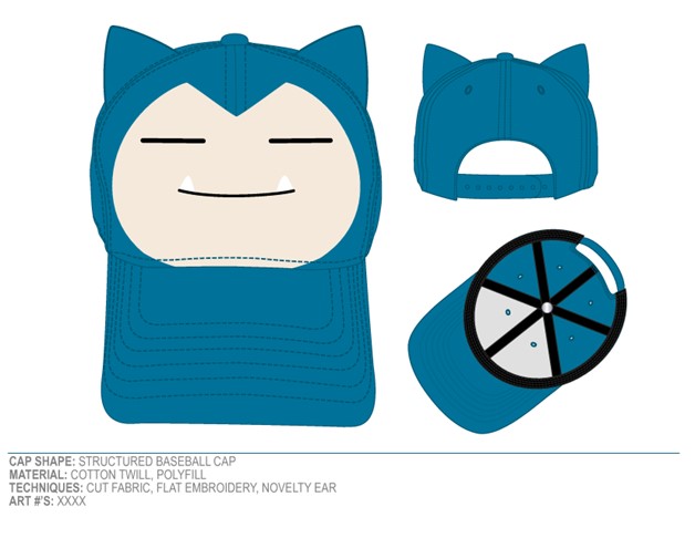 Casquette Pokémon Snorlax