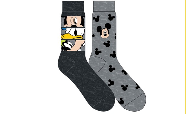 Mickey Mouse & Friends Socks 2 Pack
