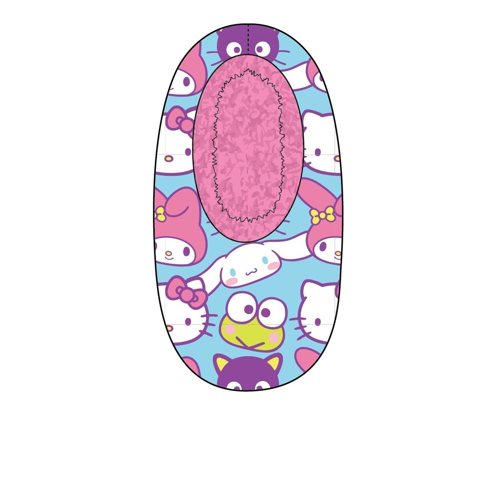 Sanrio Girls Fuzzy Slippers