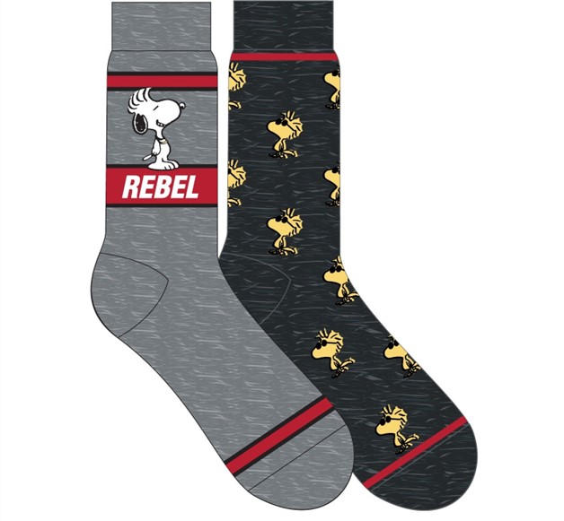Snoopy Rebel Socks 2 pairs
